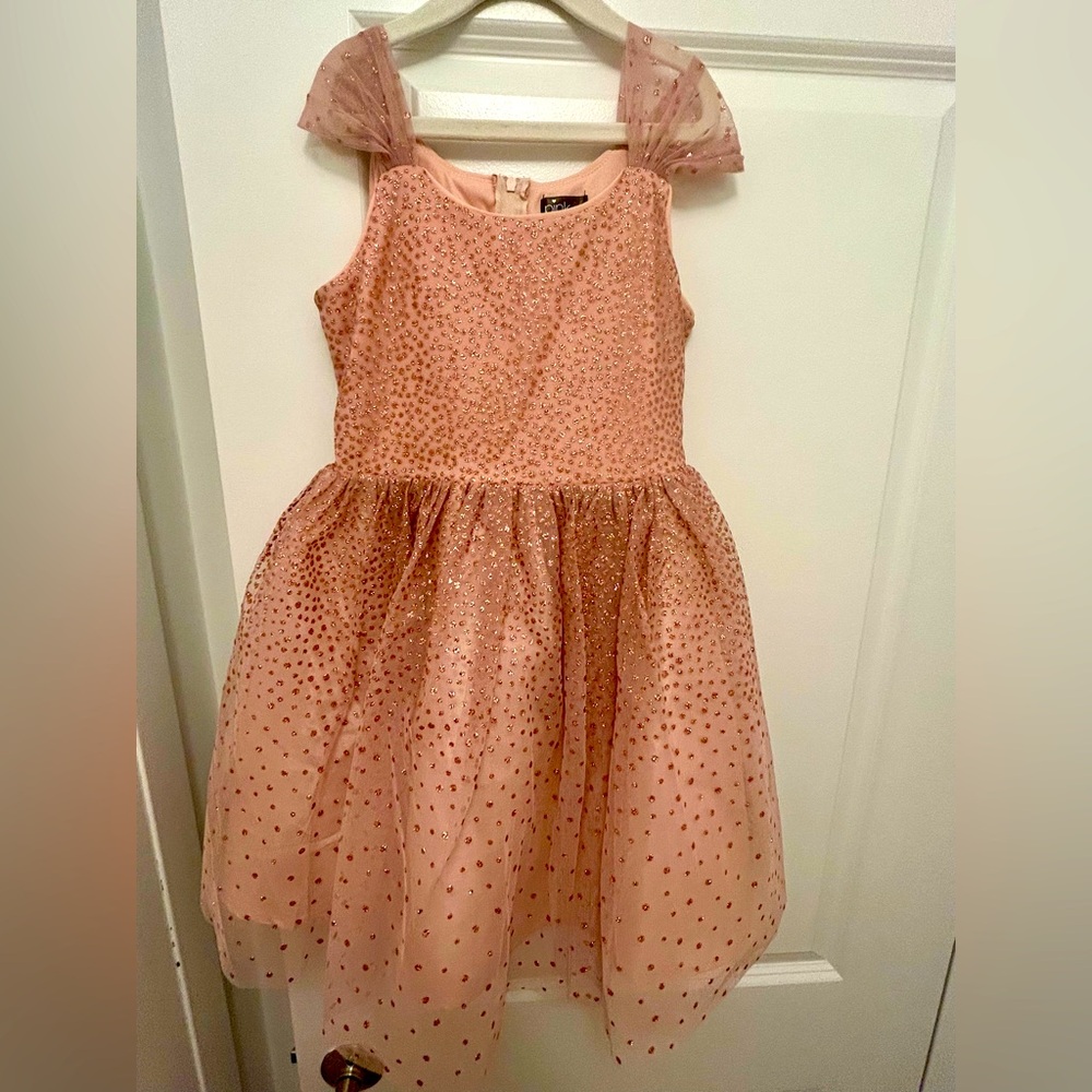 Dusty Pink/Mauve Glittery Tulle Dress NWT, perfect condition. Never worn